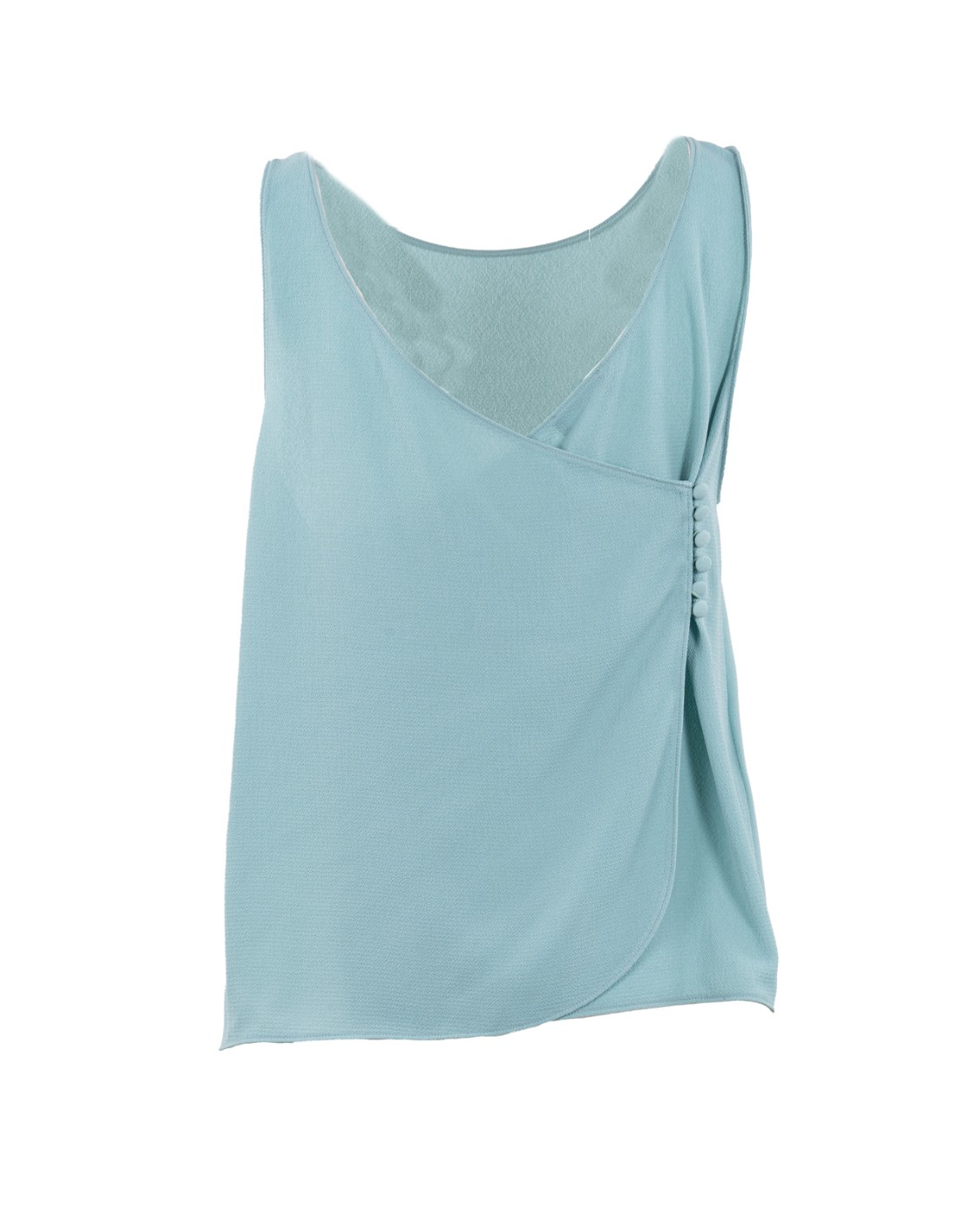 shop EMPORIO ARMANI  Top: Emporio Armani top in crepe fluido.
Crepe fluido.
Scollo tondo.
Composizione: 95% poliestere, 5% elastan.
Made in China.. EW002146 AF12516-U9071 number 9203057